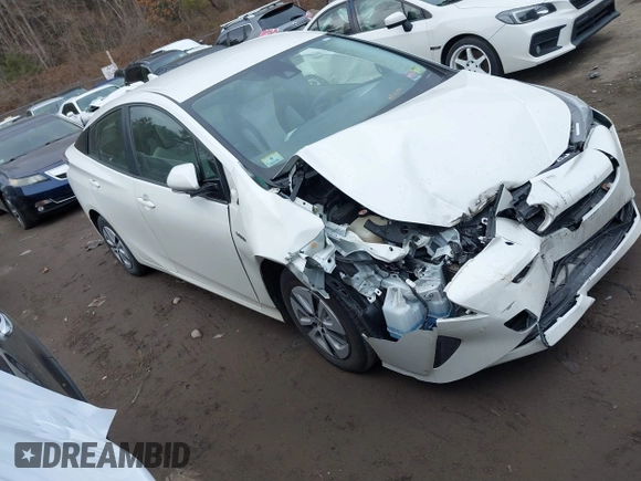 2018 Toyota Prius Two with VIN JTDKARFU8J3059124, listed as a IAAI auction lot 41709364 with 79,982 mi miles. Bid and sale history available at carsss.com. Image 1.