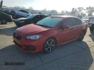 2022 Subaru Impreza Special Sports z VIN 4S3GKAL64N3610875, wystawiony jako Copart lot #84438874 z przebiegiem 51 703 mil mil oraz Szkoda całkowita • Salvage title. Historia ofert i sprzedaży dostępna na DreamBid. Obrazek 1.