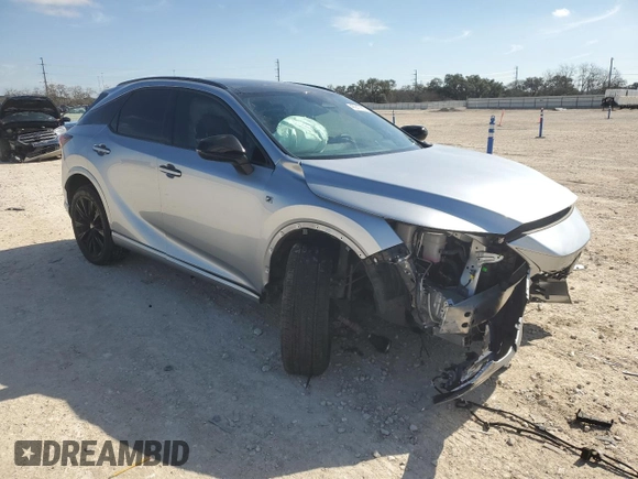 2024 Lexus RX with VIN 2T2BCMEA5RC019330, listed as a Copart auction lot 46947885 with 8,537 mi miles and Salvage Title. Bid and sale history available at carsss.com. Image 4.