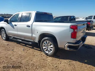 2021 Chevrolet Silverado 1500 Custom with VIN 1GCPWBEH2MZ133349, listed as a IAAI auction lot 41570841 with NaN miles. Bid and sale history available at carsss.com. Image 3.