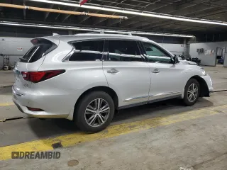 2020 Infiniti QX60 Luxe with VIN 5N1DL0MM3LC531312, listed as a Copart auction lot 49909255 with 58,839 mi miles and Salvage Title. Bid and sale history available at DreamBid. Image 3.
