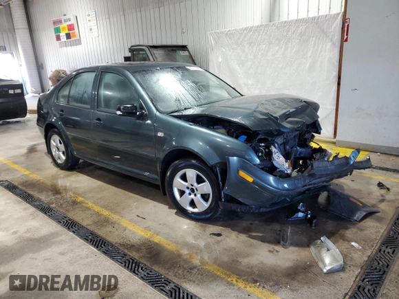 2003 Volkswagen Jetta Sedan GLS with VIN 3VWSK69M53M104784, listed as a Copart auction lot 88714405 with 203,476 mi miles and Salvage Title. Bid and sale history available at carsss.com. Image 4.