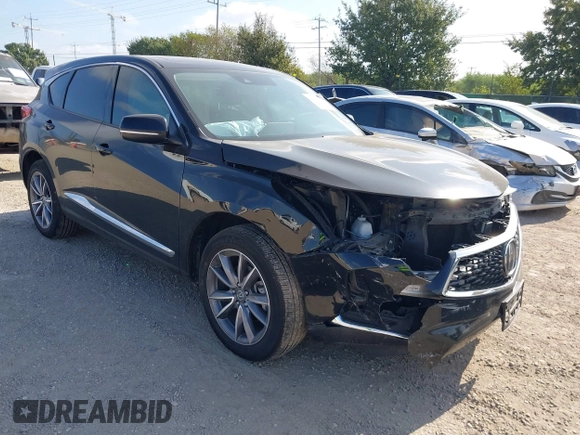 2023 Acura RDX w/Technology Package with VIN 5J8TC2H50PL008965, listed as a IAAI auction lot 40818930 with 18,061 mi miles. Bid and sale history available at carsss.com. Image 1.