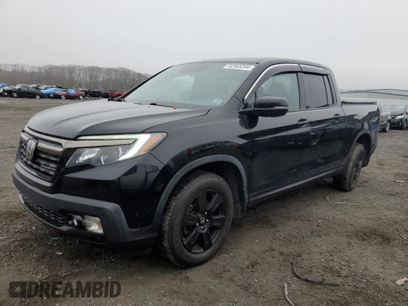2017 Honda Ridgeline Black Edition with VIN 5FPYK3F89HB503168, listed as a Copart auction lot 82565344 with 130,108 mi miles and Salvage title. Bid and sale history available at DreamBid. Image 1.