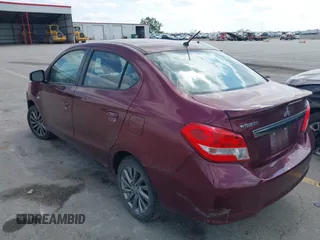 2017 Mitsubishi Mirage SE with VIN ML32F4FJ0HHF08003, listed as a IAAI auction lot 42462444 with 78,732 mi miles and . Bid and sale history available at DreamBid. Image 3.