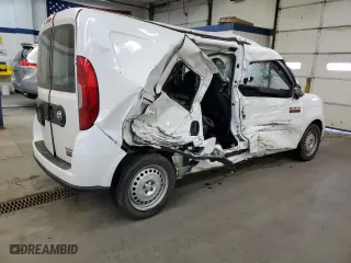 2022 Ram ProMaster City Wagon with VIN ZFBHRFAB4N6W50694, listed as a Copart auction lot 87736725 with 25,598 mi miles and Salvage Title. Bid and sale history available at carsss.com. Image 3.