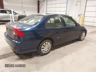 2004 Honda Civic LX with VIN 2HGES16574H587907, listed as a IAAI auction lot 42130597 with 214,451 mi miles and . Bid and sale history available at carsss.com. Image 4.