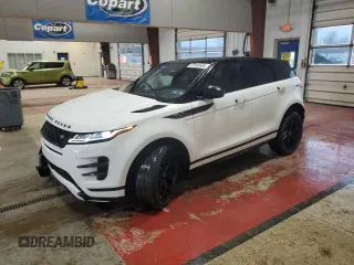 2022 Land Rover Range Rover Evoque R-Dynamic S with VIN SALZT2FX9NH172124, listed as a Copart auction lot 52648505 with 33,447 mi miles and Salvage Title. Bid and sale history available at carsss.com. Image 1.