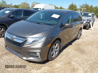 2020 Honda Odyssey EX with VIN 5FNRL6H59LB068868, listed as a IAAI auction lot 41930832 with 64,872 mi miles and . Bid and sale history available at DreamBid. Image 17.