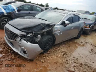 2015 Mazda 3 i Sport with VIN 3MZBM1U76FM166813, listed as a Copart auction lot 62141525 with 213,770 mi miles and Salvage title. Bid and sale history available at DreamBid. Image 1.