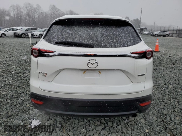 2022 Mazda CX-9 Sport with VIN JM3TCBBY5N0606542, listed as a Copart auction lot 46121915 with 53,510 mi miles and Salvage Title. Bid and sale history available at carsss.com. Image 6.