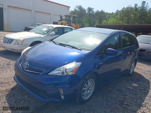 2014 Toyota Prius v Two with VIN JTDZN3EU7E3295240, listed as a IAAI auction lot 41933404 with 207,461 mi miles. Bid and sale history available at carsss.com. Image 17.