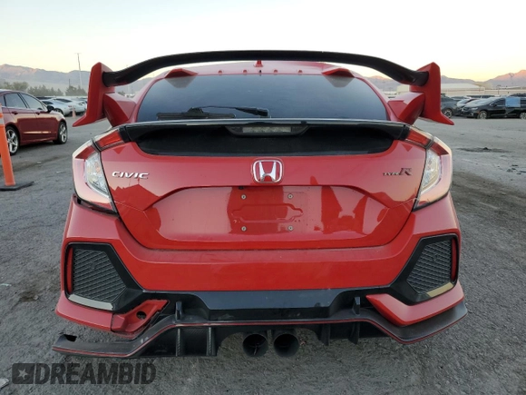 2018 Honda Civic Type R Touring z VIN SHHFK8G71JU202224, wystawiony jako Copart lot #87957705 z przebiegiem 66 721 mil mil oraz Szkoda całkowita • Salvage title. Historia ofert i sprzedaży dostępna na DreamBid. Obrazek 6.