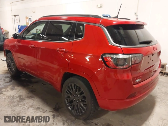 2022 Jeep Compass High Altitude with VIN 3C4NJDCBXNT182369, listed as a IAAI auction lot 41489803 with 17,093 mi miles and . Bid and sale history available at DreamBid. Image 3.