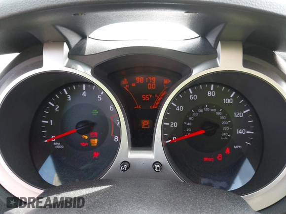 2015 Nissan Juke SV with VIN JN8AF5MVXFT553675, listed as a IAAI auction lot 41815944 with 100,000 mi miles and . Bid and sale history available at DreamBid. Image 7.