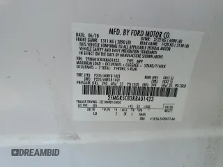 2019 Ford Flex SEL with VIN 2FMGK5C83KBA01423, listed as a Copart auction lot 51986795 with 46,847 mi miles and Salvage Title. Bid and sale history available at carsss.com. Image 15.