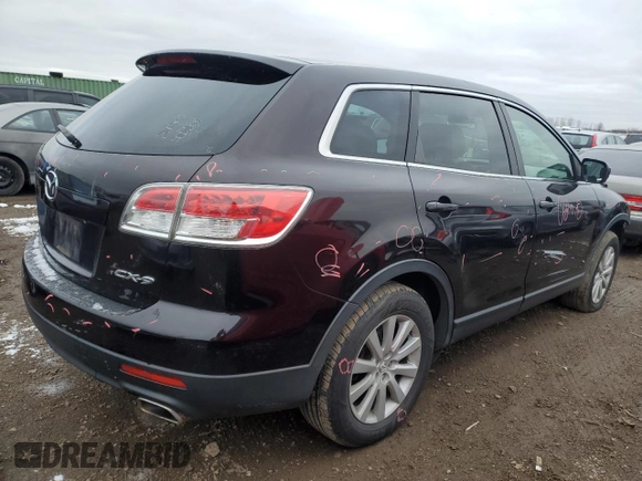 2008 Mazda CX-9 Touring with VIN JM3TB28A980132998, listed as a Copart auction lot 85040104 with 203,688 mi miles and Salvage Title. Bid and sale history available at carsss.com. Image 3.