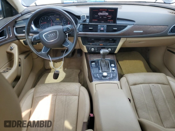 2013 Audi A6 Prestige with VIN WAUHGAFC0DN025962, listed as a Copart auction lot 60725825 with 134,736 mi miles and Clean title. Bid and sale history available at DreamBid. Image 8.