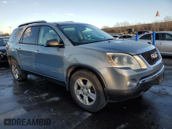 2008 GMC Acadia SLE1 with VIN 1GKEV13788J195815, listed as a Copart auction lot 44570735 with 131,559 mi miles and Salvage Title. Bid and sale history available at DreamBid. Image 4.