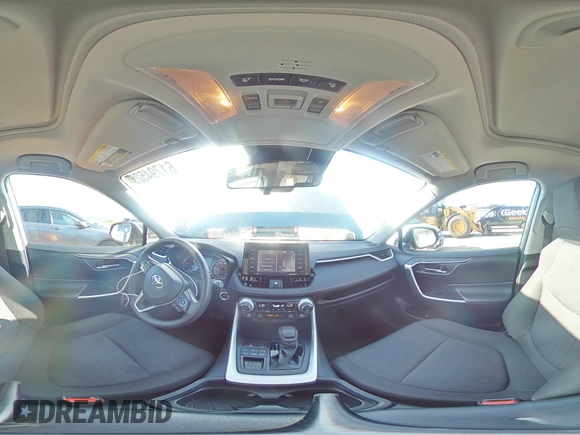 2021 Toyota RAV4 XLE with VIN 2T3P1RFVXMW239608, listed as a Copart auction lot 61794525 with 48,665 mi miles and Salvage title. Bid and sale history available at DreamBid. Image 15.