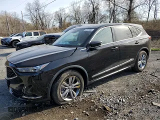2022 Acura MDX w/Technology Package with VIN 5J8YE1H49NL037704, listed as a Copart auction lot 53861965 with 23,331 mi miles and Salvage Title. Bid and sale history available at carsss.com. Image 1.