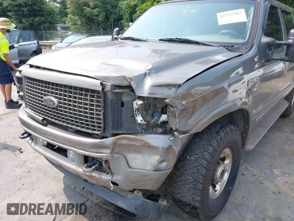 2003 Ford Excursion Limited с VIN 1FMNU43S83EC62057, выставлен на аукционе IAAI как лот 42392383 с пробегом 166 670 миль миль и . История ставок и продаж доступна на DreamBid. Изображение 6.