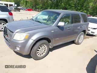 2008 Mercury Mariner Premier z VIN 4M2CU87168KJ15064, wystawiony jako IAAI lot #42240706 z przebiegiem 145 243 mil mil oraz . Historia ofert i sprzedaży dostępna na DreamBid. Obrazek 2.