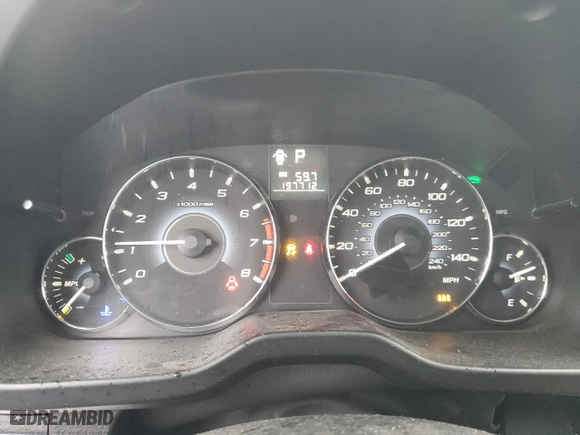 2010 Subaru Outback with VIN 4S4BRBACXA3323986, listed as a Copart auction lot 44146835 with 197,712 mi miles and Salvage Title. Bid and sale history available at carsss.com. Image 9.