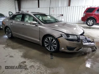 2019 Lincoln MKZ Reserve II with VIN 3LN6L5E95KR604468, listed as a Copart auction lot 61592725 with 106,895 mi miles and Salvage title. Bid and sale history available at DreamBid. Image 4.