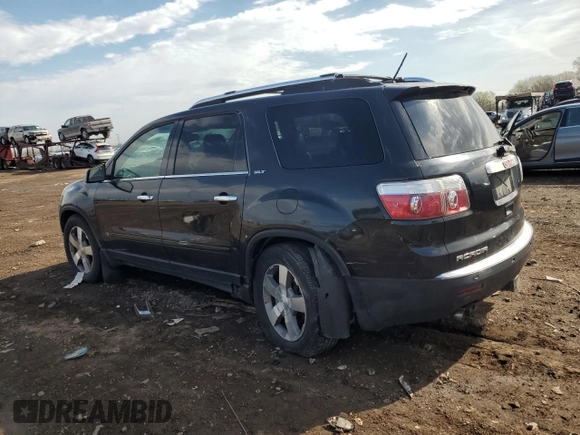 2009 GMC Acadia SLT2 with VIN 1GKEV33D09J116771, listed as a Copart auction lot 53981975 with 107,405 mi miles and Salvage title. Bid and sale history available at DreamBid. Image 2.