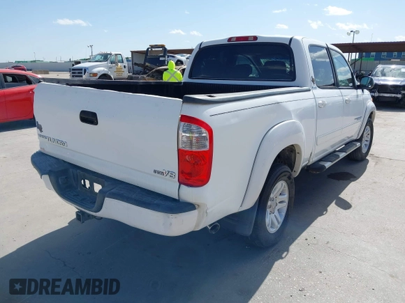 2004 Toyota Tundra Limited with VIN 5TBET38194S452181, listed as a IAAI auction lot 41809555 with 255,674 mi miles and . Bid and sale history available at DreamBid. Image 4.