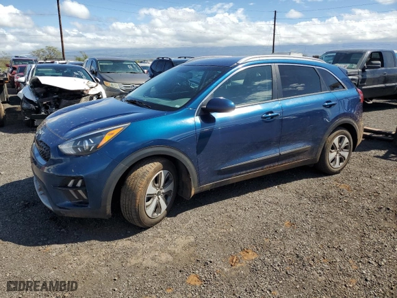 2022 Kia Niro LXS SE with VIN KNDCB3LC6N5500771, listed as a Copart auction lot 43725775 with 30,487 mi miles and Salvage Title. Bid and sale history available at carsss.com. Image 1.