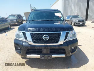 2018 Nissan Armada Platinum with VIN JN8AY2NF1J9332309, listed as a IAAI auction lot 41957271 with 125,650 mi miles. Bid and sale history available at carsss.com. Image 12.