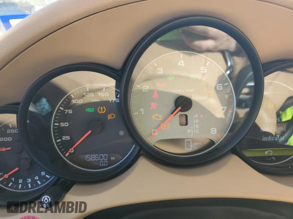 2014 Porsche Cayenne S with VIN WP1AB2A28ELA56038, listed as a Copart auction lot 44906055 with 158,600 mi miles and Salvage title. Bid and sale history available at DreamBid. Image 9.