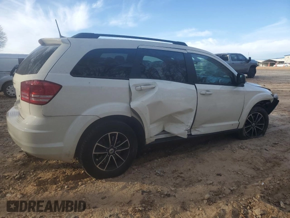 2018 Dodge Journey SE with VIN 3C4PDCAB6JT530112, listed as a Copart auction lot 47136615 with 108,972 mi miles and Salvage Title. Bid and sale history available at carsss.com. Image 3.