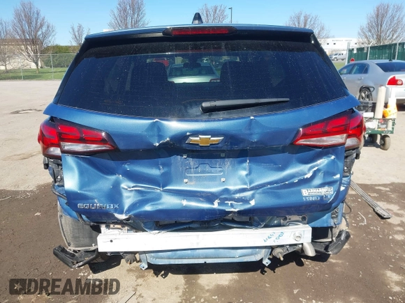 2024 Chevrolet Equinox LT with VIN 3GNAXUEGXRL329504, listed as a IAAI auction lot 42043209 with 7,000 mi miles and . Bid and sale history available at DreamBid. Image 6.