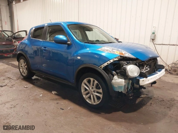 2012 Nissan Juke SV with VIN JN8AF5MV3CT116886, listed as a IAAI auction lot 41676296 with 101,877 mi miles. Bid and sale history available at carsss.com. Image 1.
