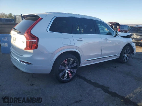 2023 Volvo XC90 Ultimate with VIN YV4062PA3P1936429, listed as a Copart auction lot 49324965 with 21,116 mi miles and Salvage Title. Bid and sale history available at carsss.com. Image 3.