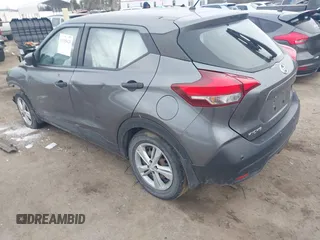 2020 Nissan Kicks S with VIN 3N1CP5BV6LL560095, listed as a IAAI auction lot 41305423 with 109,017 mi miles. Bid and sale history available at carsss.com. Image 3.