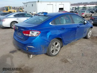 2019 Chevrolet Cruze Premier with VIN 1G1BF5SM7K7131546, listed as a IAAI auction lot 41654624 with 43,209 mi miles. Bid and sale history available at carsss.com. Image 4.
