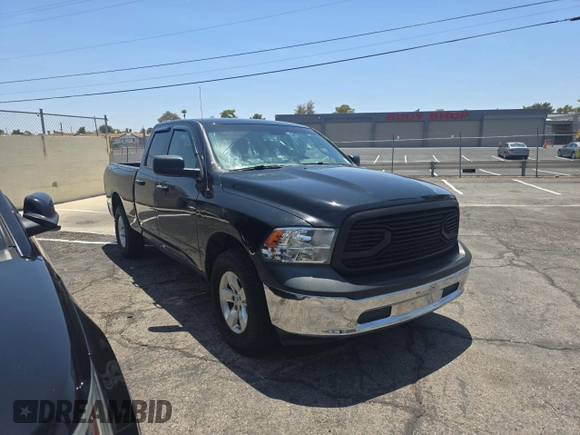2015 Ram 1500 Express with VIN 1C6RR7FT3FS593204, listed as a Copart auction lot 62750195 with 158,000 mi miles and Clean title. Bid and sale history available at DreamBid. Image 1.