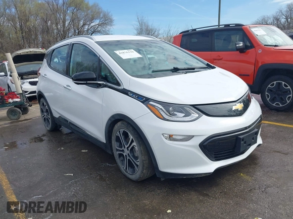 2018 Chevrolet Bolt EV Premier with VIN 1G1FX6S01J4139465, listed as a IAAI auction lot 41876136 with 36,805 mi miles. Bid and sale history available at carsss.com. Image 1.