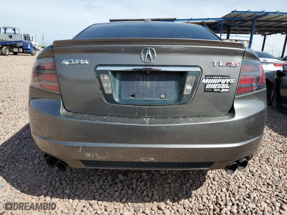 2007 Acura TL Type-S with VIN 19UUA76527A049247, listed as a Copart auction lot 50814995 with 250,963 mi miles and Salvage Title. Bid and sale history available at carsss.com. Image 6.