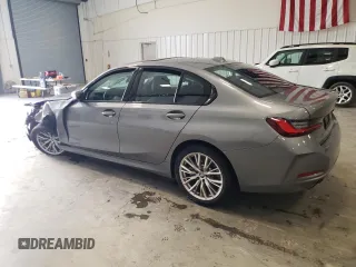 2023 BMW 3 Series 330i with VIN 3MW69FF07P8D31956, listed as a Copart auction lot 44984425 with 23,802 mi miles and Salvage Title. Bid and sale history available at carsss.com. Image 2.