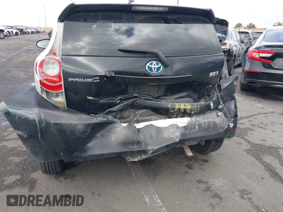 2014 Toyota Prius One with VIN JTDKDTB39E1071253, listed as a IAAI auction lot 41734442 with 233,895 mi miles and . Bid and sale history available at DreamBid. Image 6.