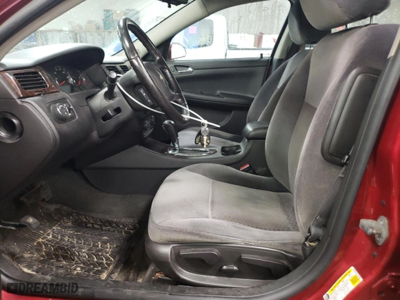 2012 Chevrolet Impala LT Retail with VIN 2G1WB5E37C1327498, listed as a Copart auction lot 46241295 with NaN miles and Salvage Title. Bid and sale history available at carsss.com. Image 7.