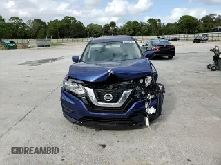 2017 Nissan Rogue SV with VIN KNMAT2MV8HP517725, listed as a Copart auction lot 80308304 with 147,116 mi miles and Salvage Title. Bid and sale history available at carsss.com. Image 14.