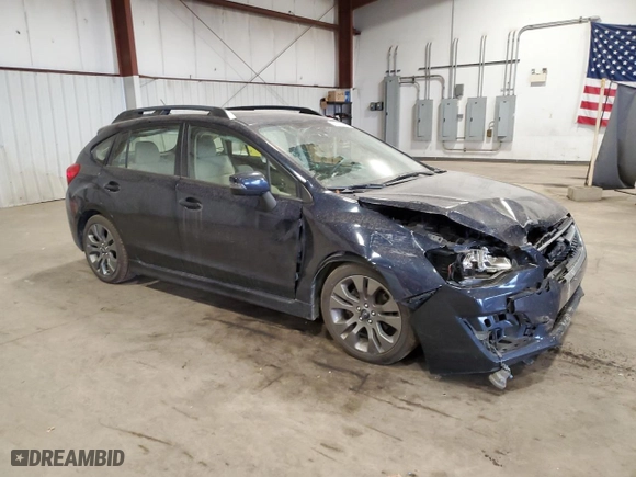 2015 Subaru Impreza Wagon 2.0i Sport Limited with VIN JF1GPAY67FH262073, listed as a Copart auction lot 79255354 with 130,355 mi miles and Salvage Title. Bid and sale history available at carsss.com. Image 4.