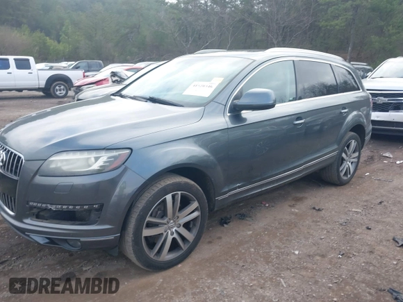 2015 Audi Q7 Premium Plus with VIN WA1LGAFE4FD008776, listed as a IAAI auction lot 41528346 with 213,557 mi miles and . Bid and sale history available at DreamBid. Image 6.