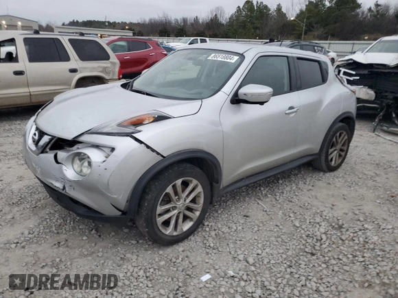 2016 Nissan Juke S z VIN JN8AF5MR5GT600566, wystawiony jako Copart lot #86518804 z przebiegiem 91 793 mil mil oraz Szkoda całkowita • Salvage title. Historia ofert i sprzedaży dostępna na DreamBid. Obrazek 1.